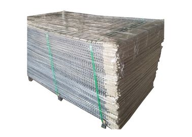ผนังทรายทหารกองทัพชุบสังกะสี Hesco Barrier 3 '' * 3 '' ขนาดตาข่าย