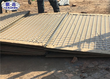 300gsm Geotextile Defensive Barrier กำแพงทรายทหารระยะเวลานาน