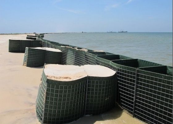 ลวดตาข่าย Hesco Barrier พับได้