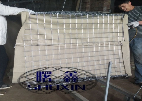 ผ้ากรอง Geotextile ทหาร 5 มม. Hesco Blast Walls