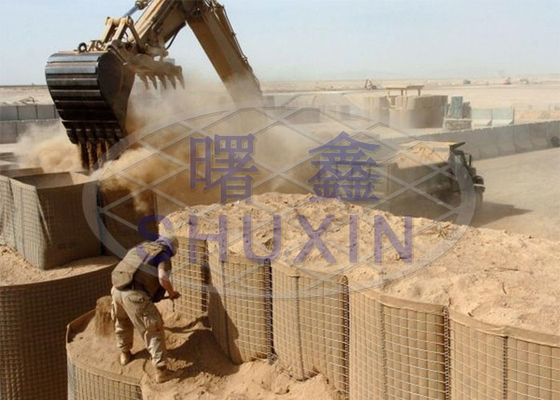 Geotextile Gabion Galfan Mil 19 อุปสรรคที่เต็มไปด้วยทราย